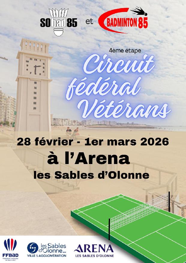 CFV - Etape #4 du Circuit Fédéral Vétérans aux Sables d'Olonne (85)